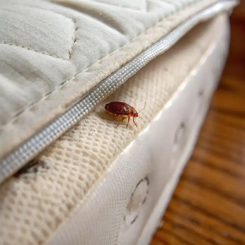 chinche de cama en colchón